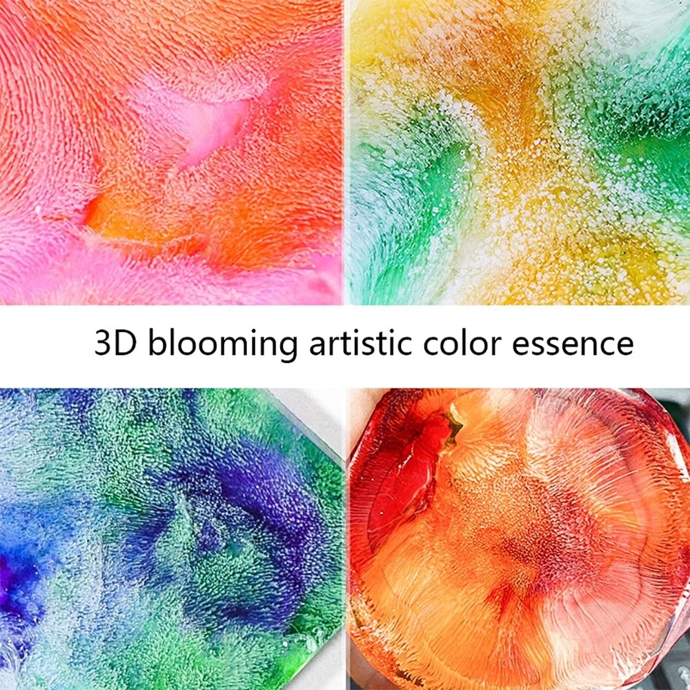 Tinte líquido colorante de resina epoxi difusión de pigmento de alcohol de 30 colores
