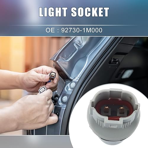 Miniatura 2 de A ABSOPRO Luz de freno de montaje alto 3 toma de luz de freno 92730-1M000 para Kia Forte Forte Koup 2010-2013