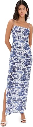 STAUD Womens Hastings Dress