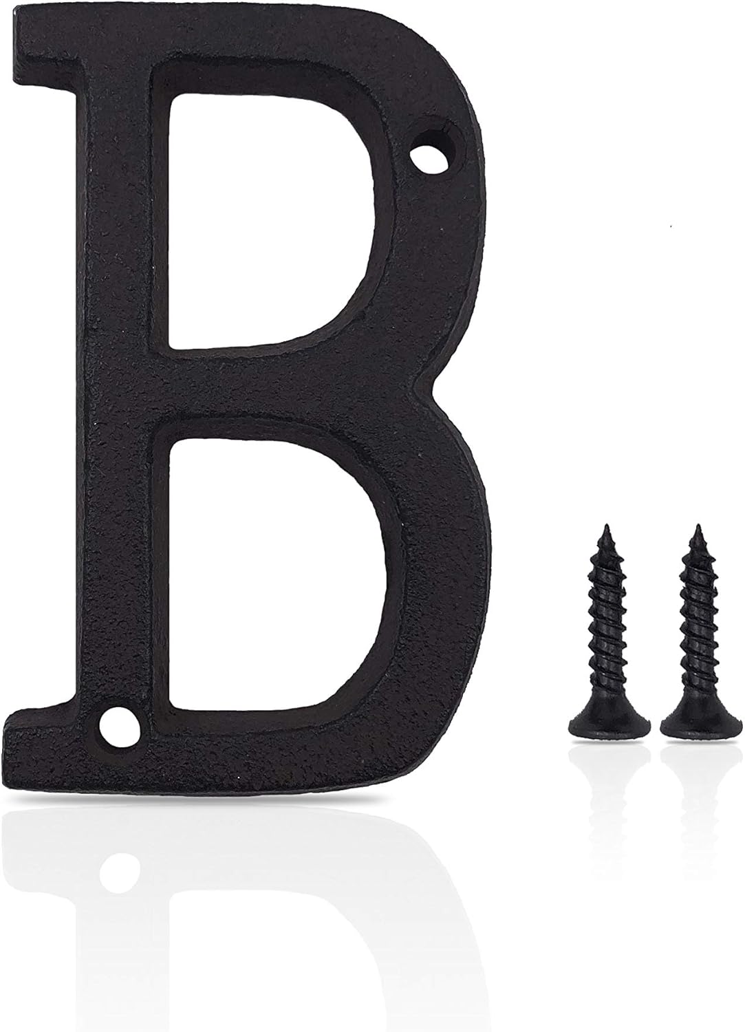 3 Inch House Numbers- Special Cast Iron Home Address Number- Easy Install (3 Inch High, 0)
