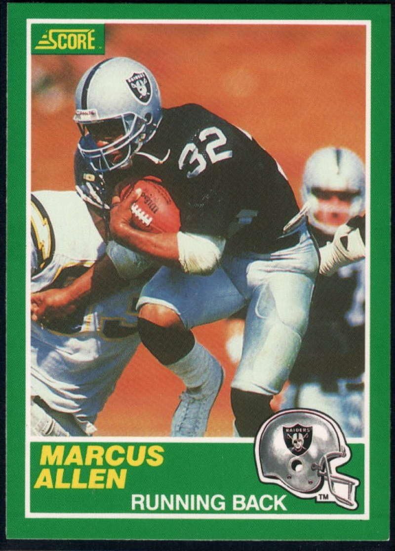 Football NFL 1989 Score #234 Marcus Allen NM-MT+ LA Raiders