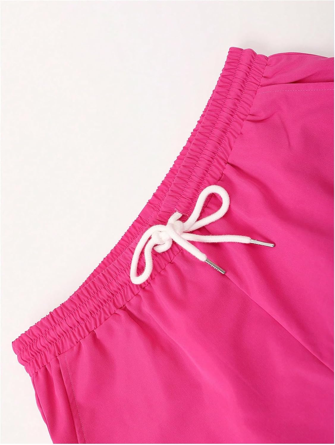 GORGLITTER Men's 2 Piece Outfits Short Sleeve Pocket Button Down Shirt and Drawstring Shorts Set