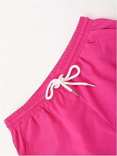 Miniatura 4 de GORGLITTER Conjunto de 2 piezas para hombre, camisa de manga corta con botones y pantalones cortos con cordón