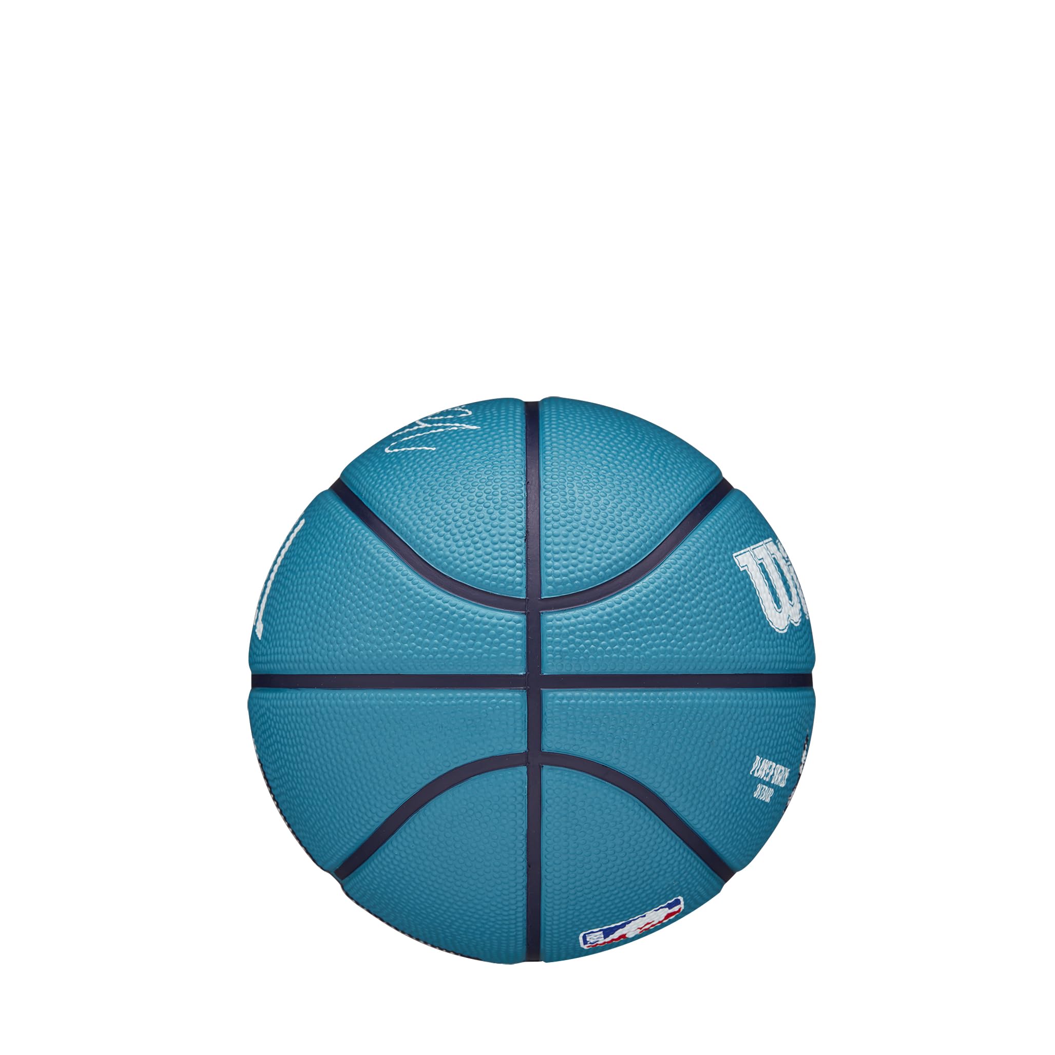Wilson Basketball, NBA Player Icon Mini, LaMelo Ball, Charlotte Hornets, Outdoor and Indoor, Blue / White, 3 - Image 4