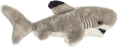 Aurora Black Tipped Shark Mini Flopsie 8 pequeño 6-14 in Aurora Black Tipped Shark Mini Flopsie 8 pequeño 6-14 in