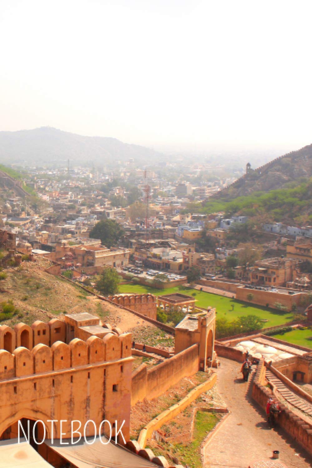 Jaipur Notebook: blank lined composition journal | Jaipur notebook | 100 pages