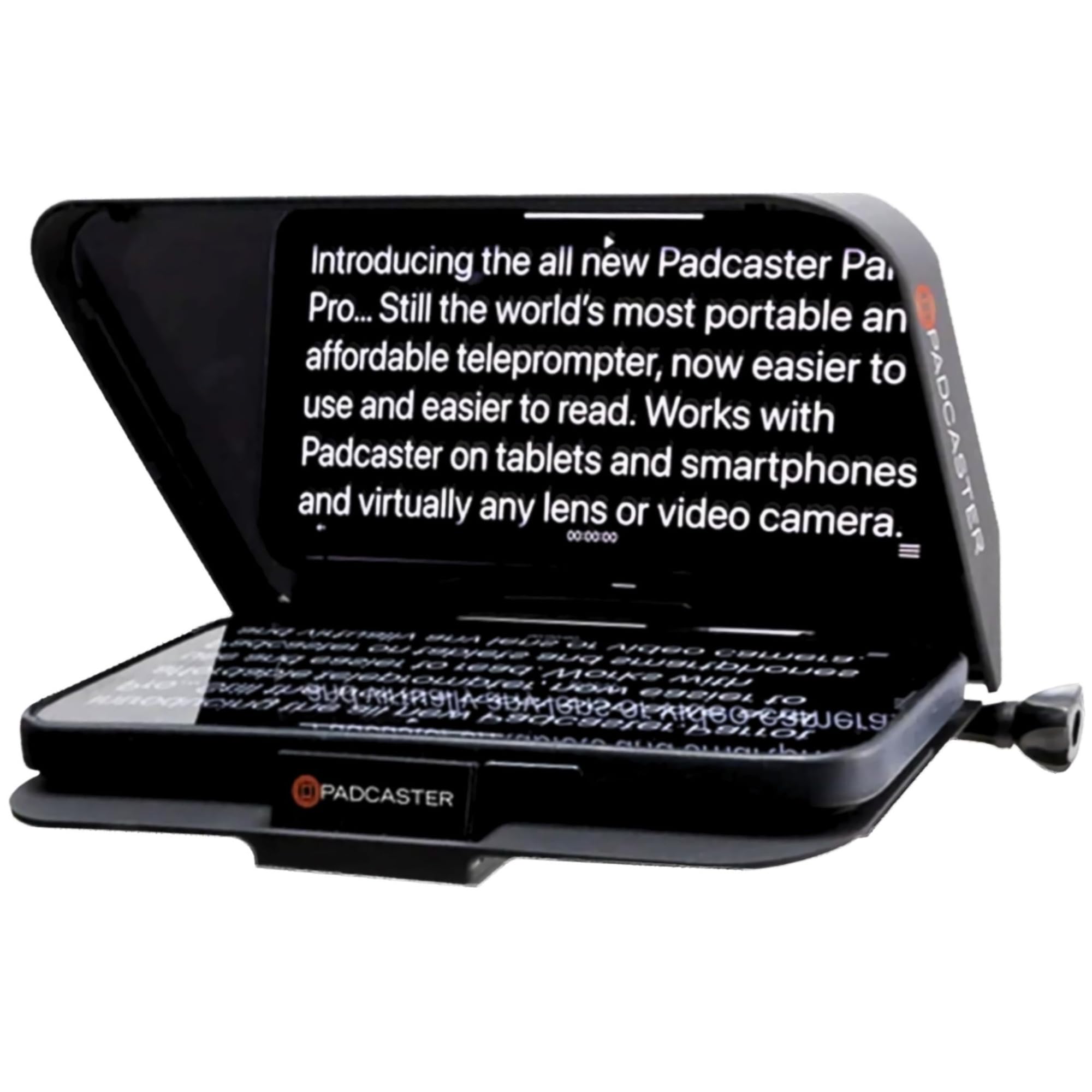The Padcaster Parrot Teleprompter Kit, Portable Teleprompter for iPhone