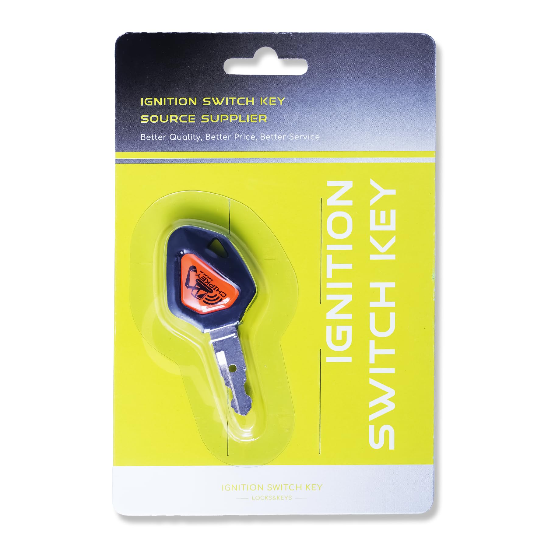La Macaza Red/Black Kubota 459A Key With Chip Compatible With Kubota U15/30/48/55/135/155/161/163 Excavator Digger Eli80-0101 Rc411-53933 Rc461-53930 Excavator Accessories Programming Key