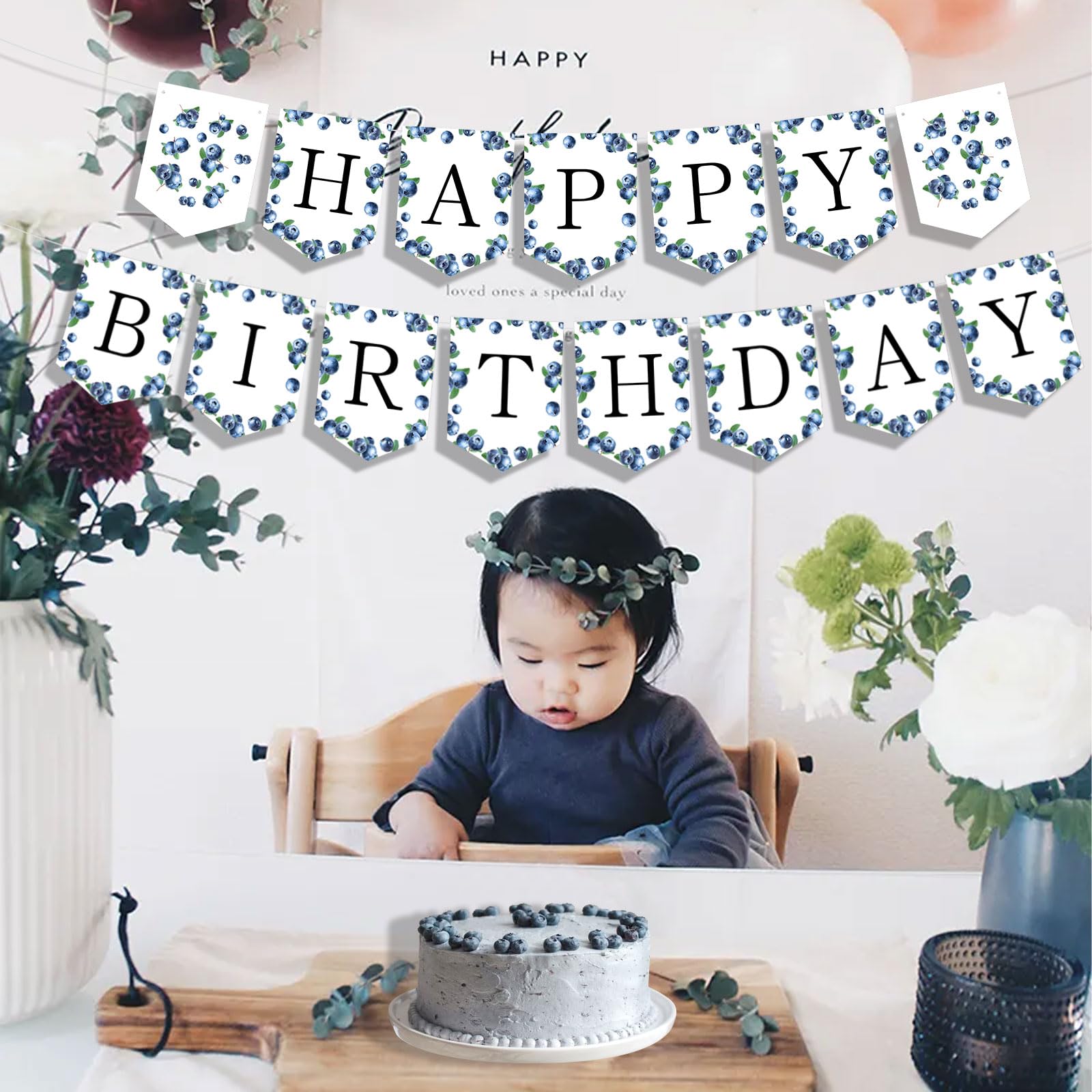Decorazioni per feste di compleanno, tra cui Happy Birthday, banner, cake toppers, tovaglia, sacchetti regalo, palloncini, accessori per feste di ginnastica, baby shower