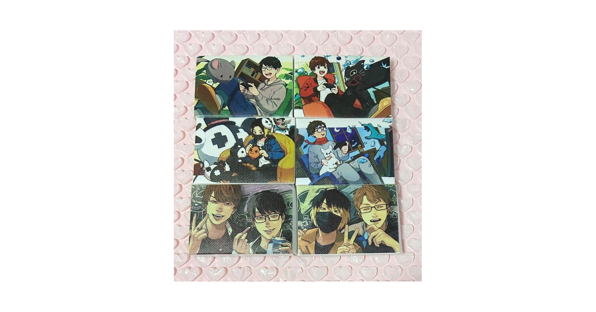 Amazon.co.jp: TOP4 キャンバスボード 6点 キヨ レトルト 牛沢