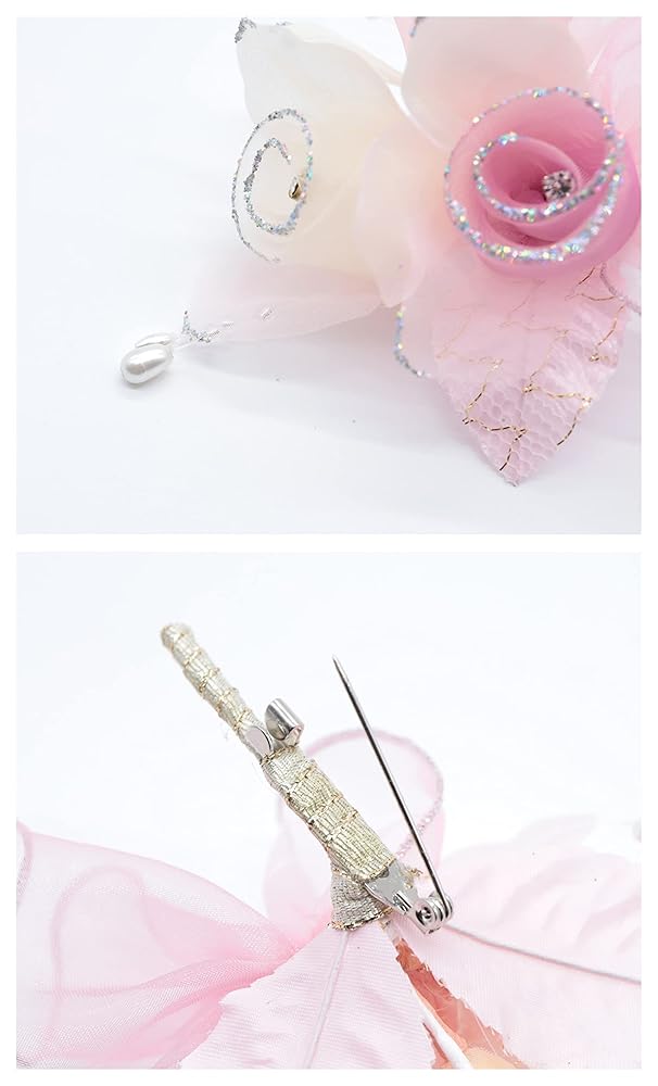 美品ete ✳︎ピアス フローレット フォーマル　入学卒業　七五三　フラワー 定形外郵便】 コサージュ フォーマル 卒業式 卒園式 入学式 入園