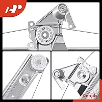 Vista 6 de Regulador de ventana A-Premium sin motor de reemplazo para BMW E46 323i 325i 325xi 328i 330i 330xi para la parte trasera derecha del lado