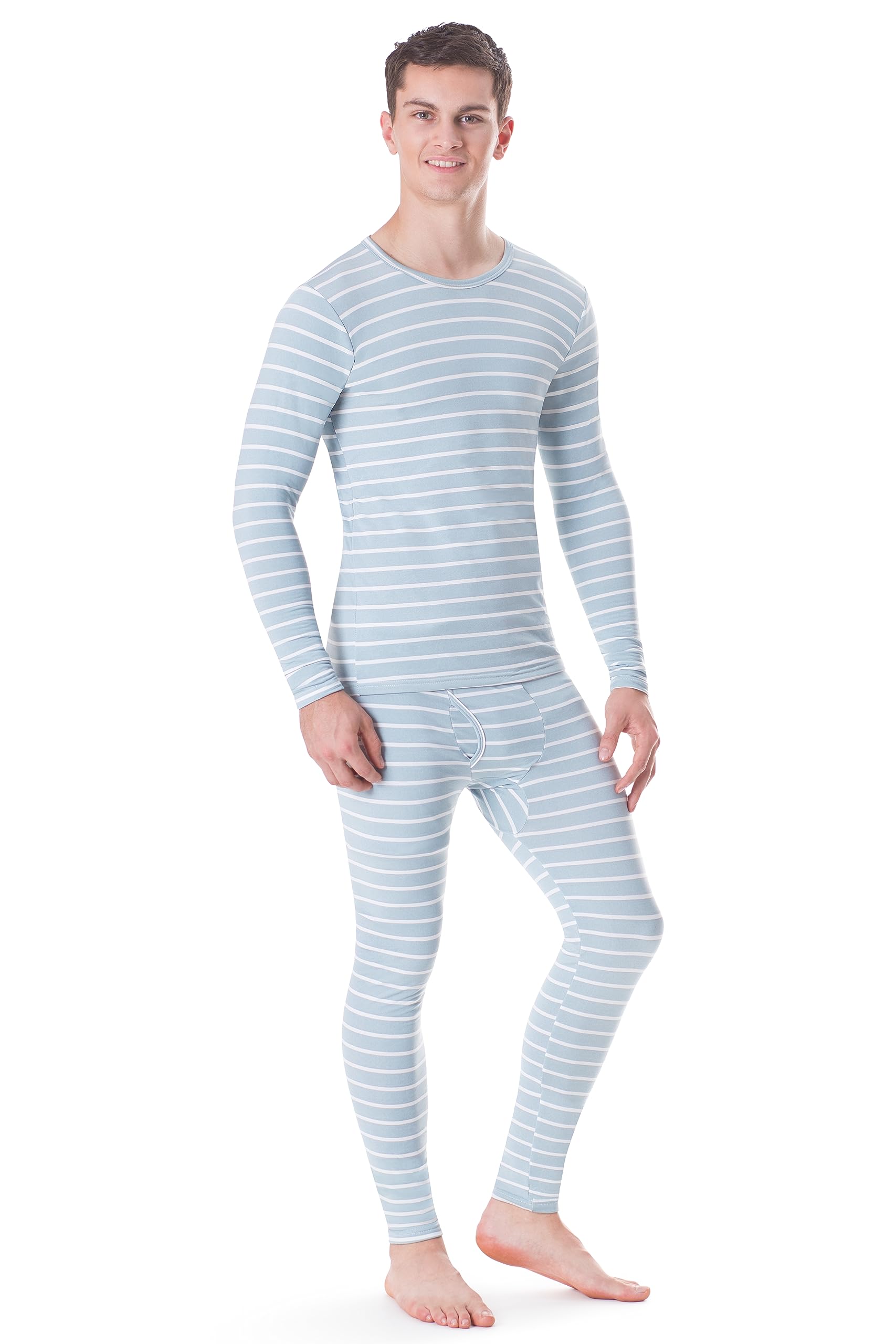 Rocky Thermal Underwear Men Long Johns Men Thermal Underwear Thermals Mens Base Layer Mens Thermals Top and Bottom Set — view 11