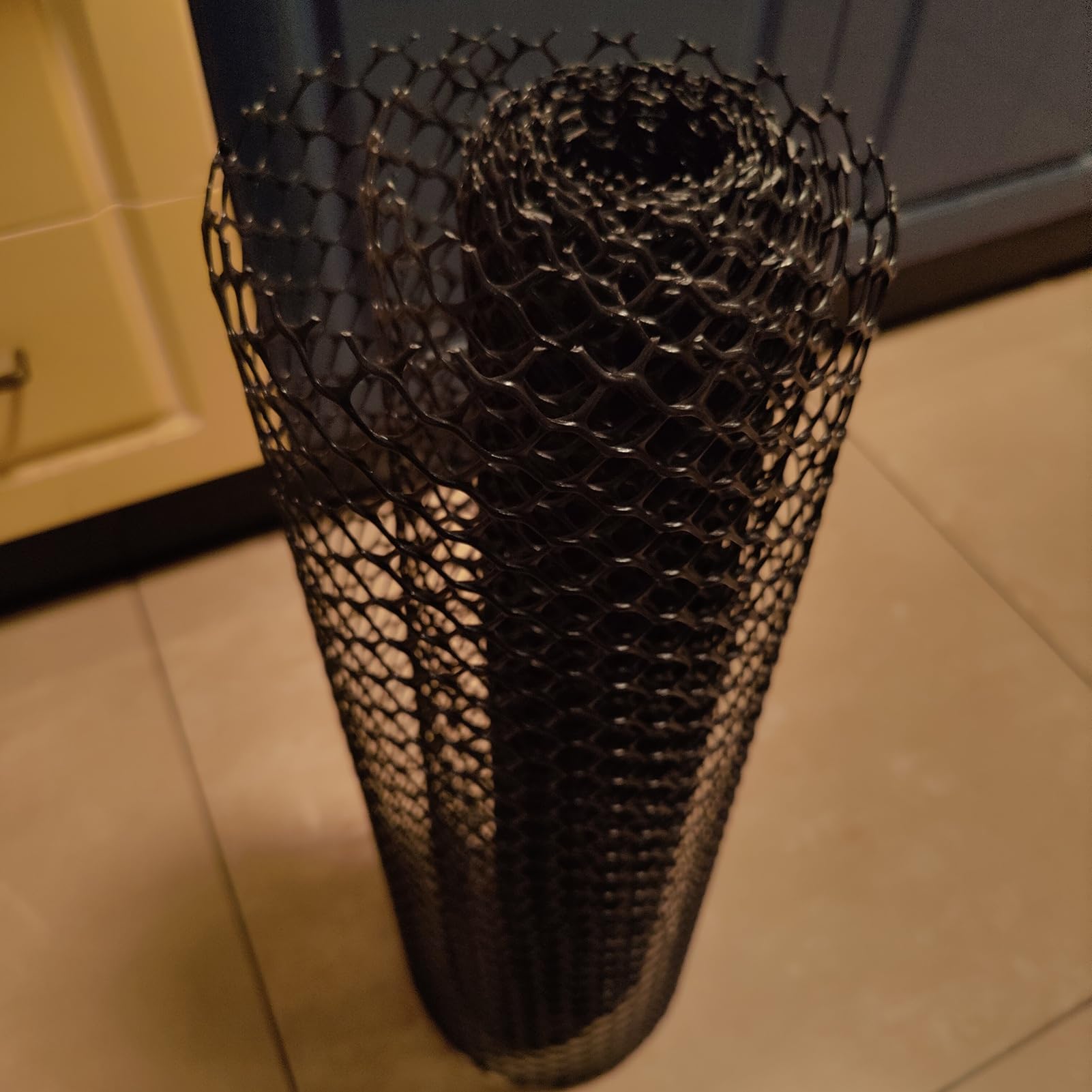 Rotolo di rete in plastica per recinzione metallica di pollo, larghezza 50/80/100/120/150 cm, perfetta per giardino, balcone, cortile, laghetto e soppalco, disponibile in lunghezza 100/300/500/800