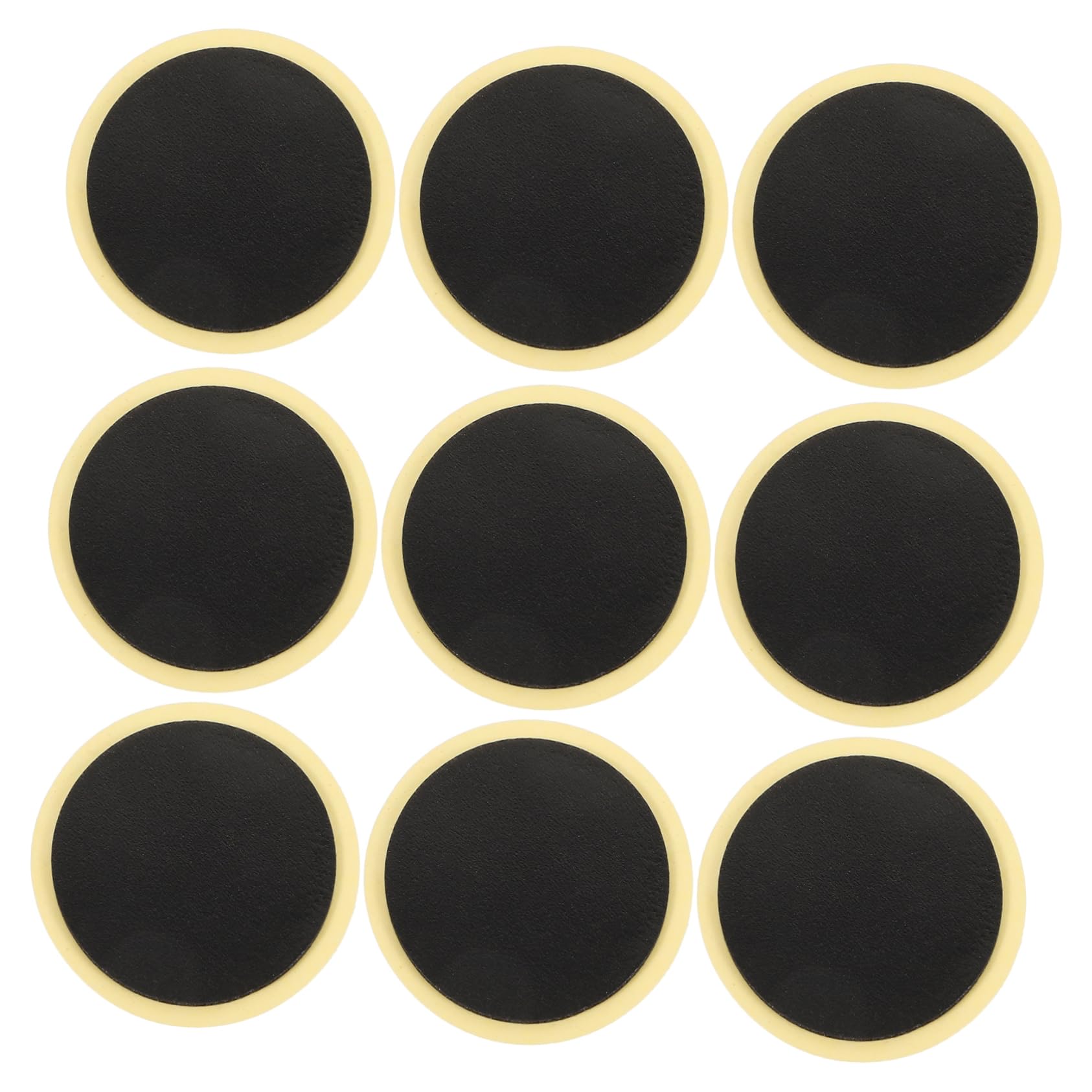 Kisangel Self-Adhesive Tire Patch Kit for Bike 20pcs Heavy Duty Patches Clean Files for Easy Repair