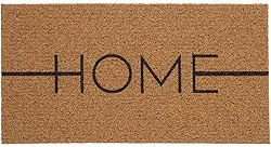 Tapete Vinil 40x60cm HOME – Emborrachado, Antiderrapante, Resistente, Antialérgico, Fácil de Limpar – Para Entrada, Porta, Sala, Varanda, Escritório, Decorativo