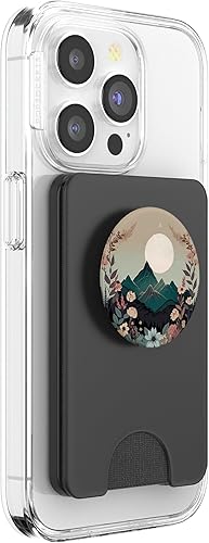 Miniatura 9 de Corona floral boho chic bosque naturaleza montaña lindo pastel PopSockets MagSafe PopGrip para iPhone