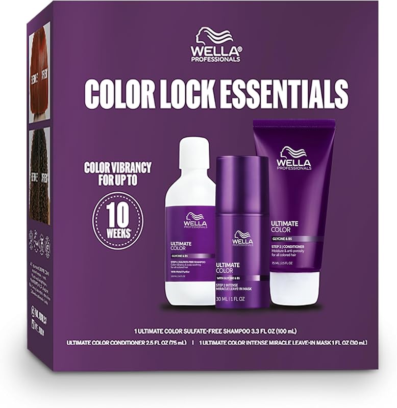 Wella Professionals Ultimate Color Intense Miracle Leave-in Hair Mask | Kit | Moisturizing, Anti-Breakage Formula | Shine & Color Vibrancy | For All Color-Treated Hair