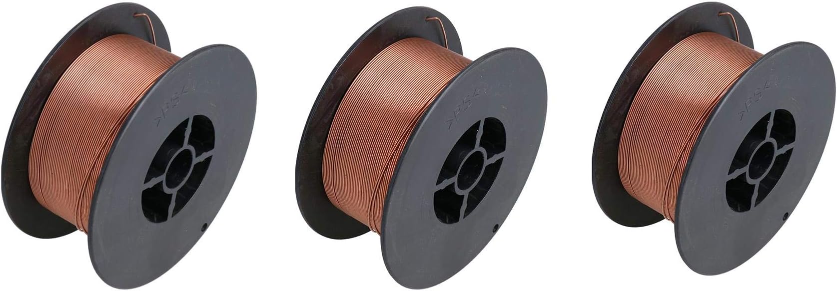 0.8mm Mild Steel Mig Welder Welding Wire Spool Gas Argon CO2 1.0kg Reel 3pk