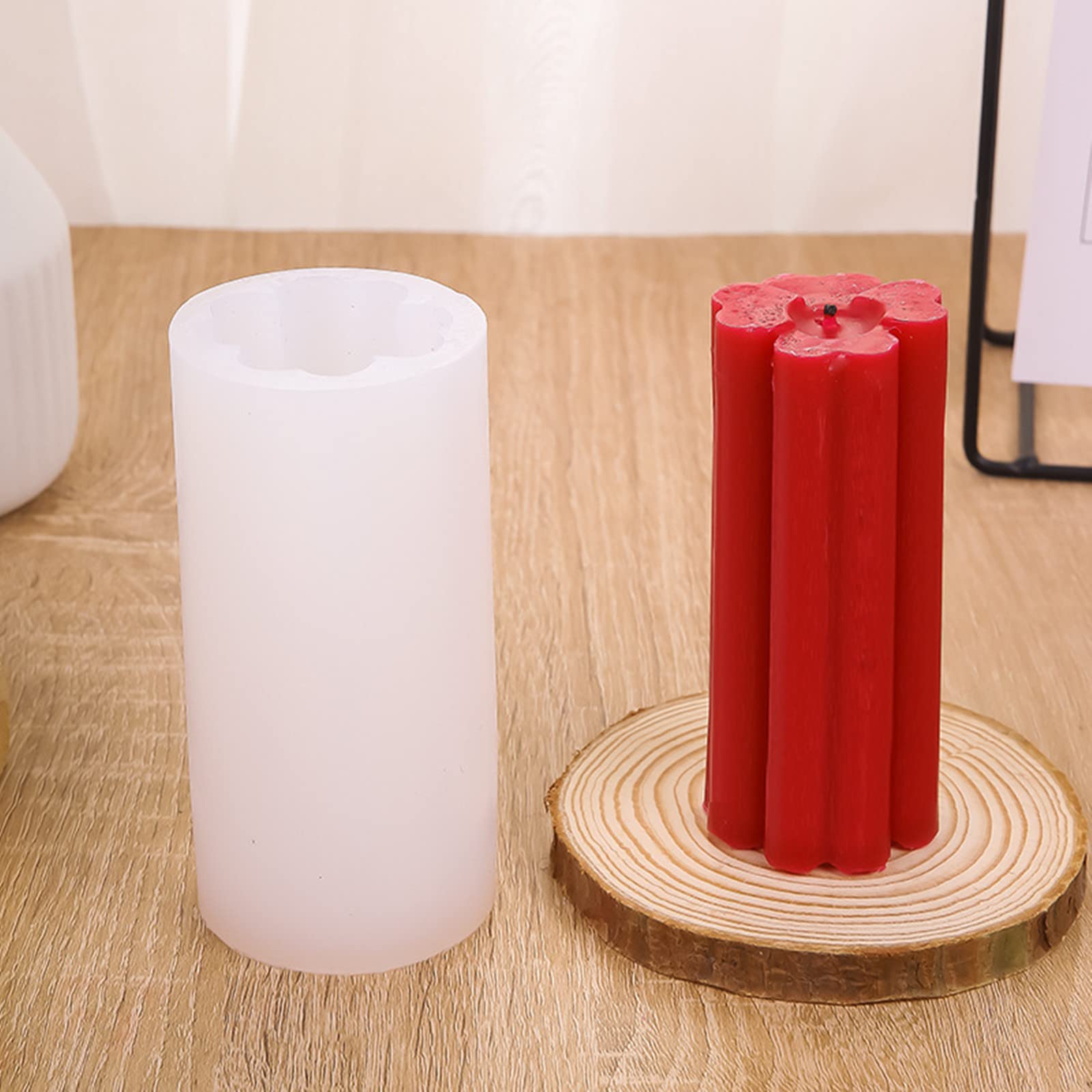 XIAOSHUI Moule Cylindrique En Silicone Pour Fabrication De