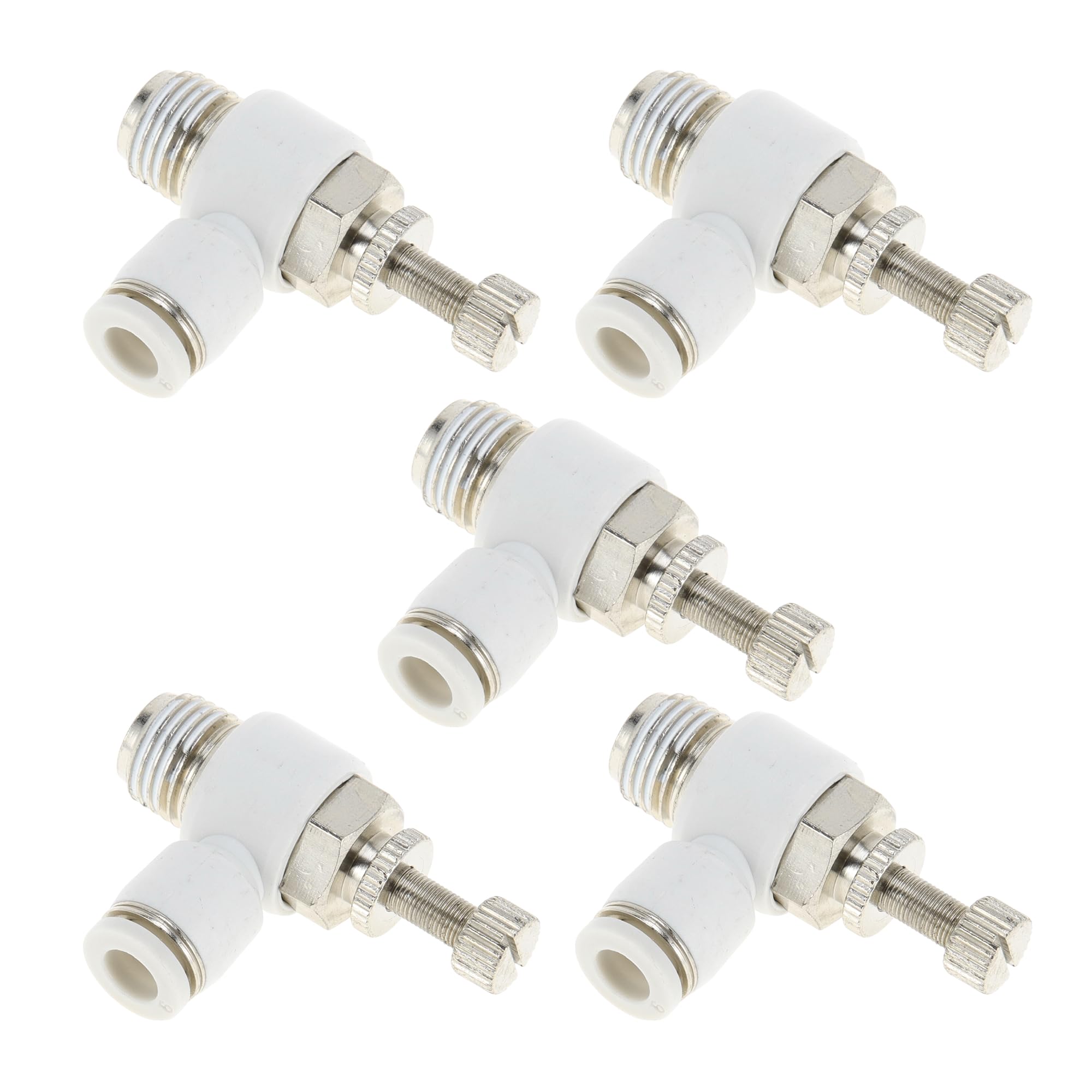 Raccords pneumatiques à connexion rapide 1/4" avec valve de contrôle