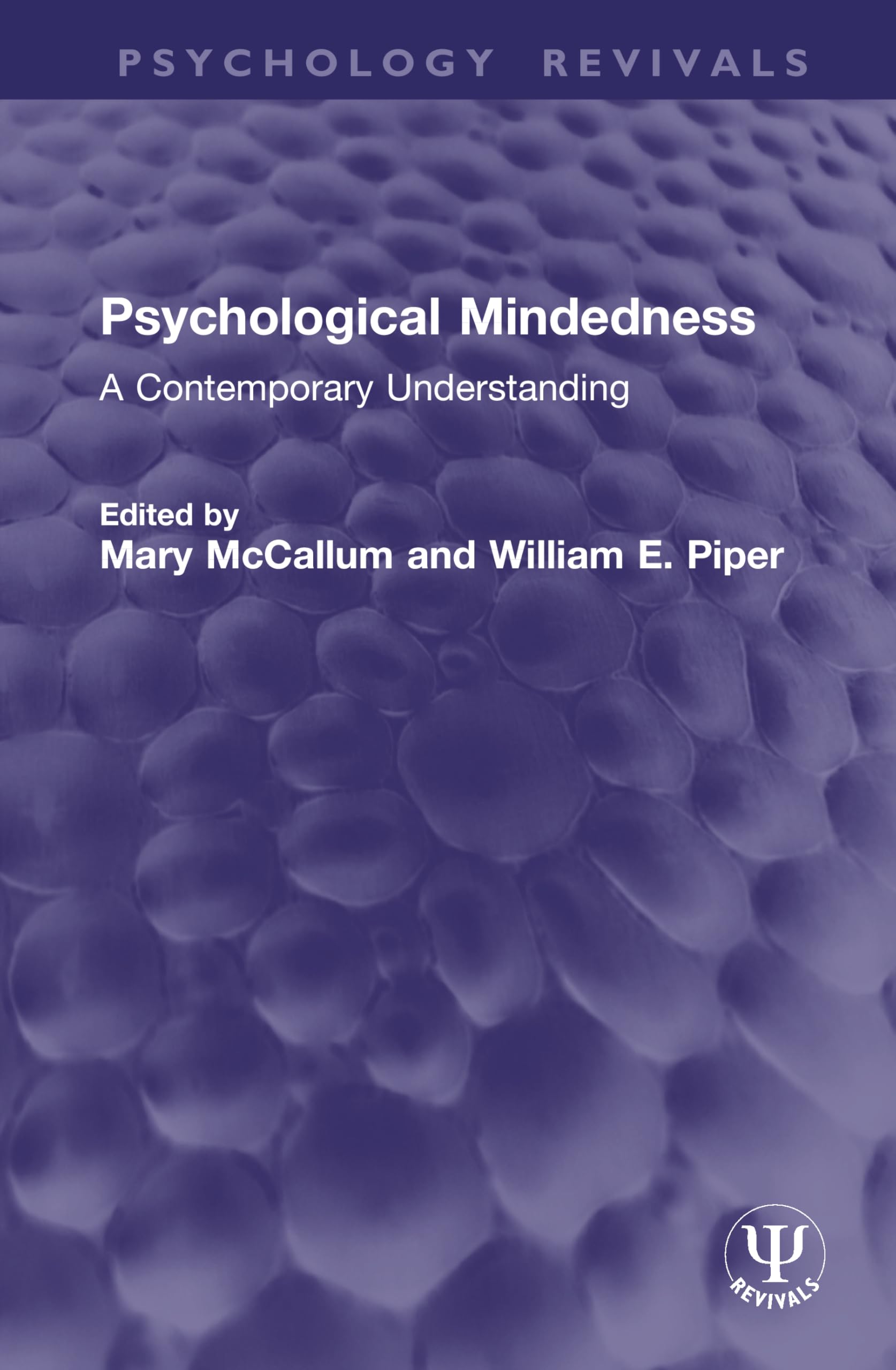 Psychological Mindedness: A Contemporary Understanding (Psychology Revivals)