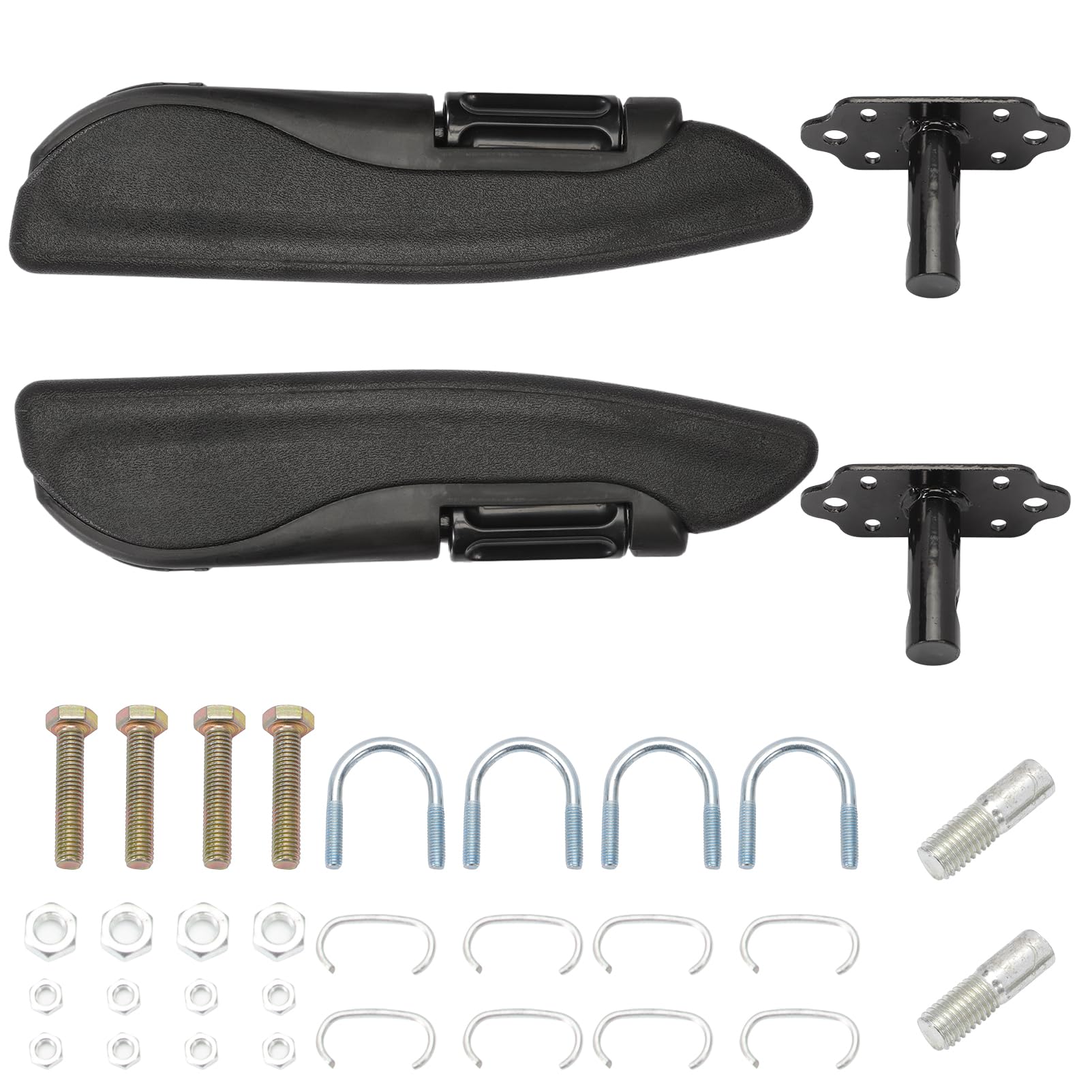 Juego Apoyabrazos Para Asiento Coche 0-120 Grad 32cm, Apoyabrazos Para Asiento Coche Ajustables Universales, Apoyabrazos Para Asiento Coche Negros Resistentes Al Desgaste Camiones, Van T5 T6