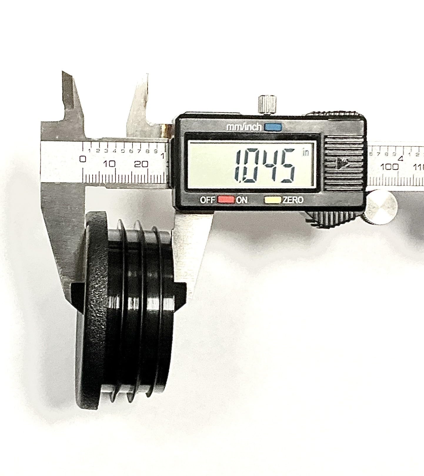 (2 Pack) 2 1/2 Inch (2.5") OD Round Plastic Plug,(8-12Ga for ID 2.17-2.28") Pipe Tubing End Cap, Durable Chair Glide Plug | to Fit Round Tube Size OD 2.500 Inch | Wall Thickness .165" -.109" | by SB