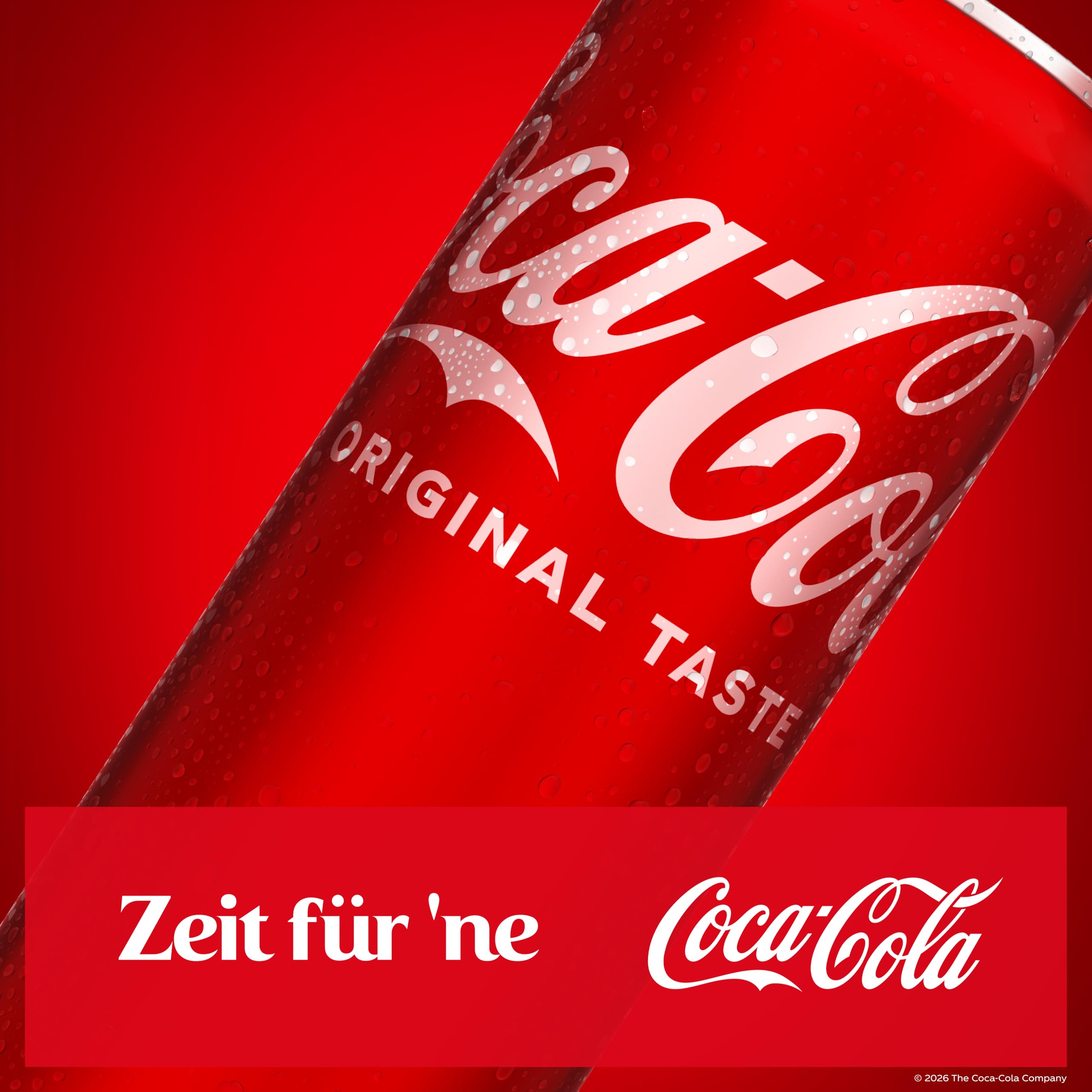 Coca-Cola Classic - prickelndes Erfrischungsgetränk mit unverwechselbarem Coke-Geschmack - koffeinhaltiger Softdrink in Einweg Dosen (24 x 330 ml)