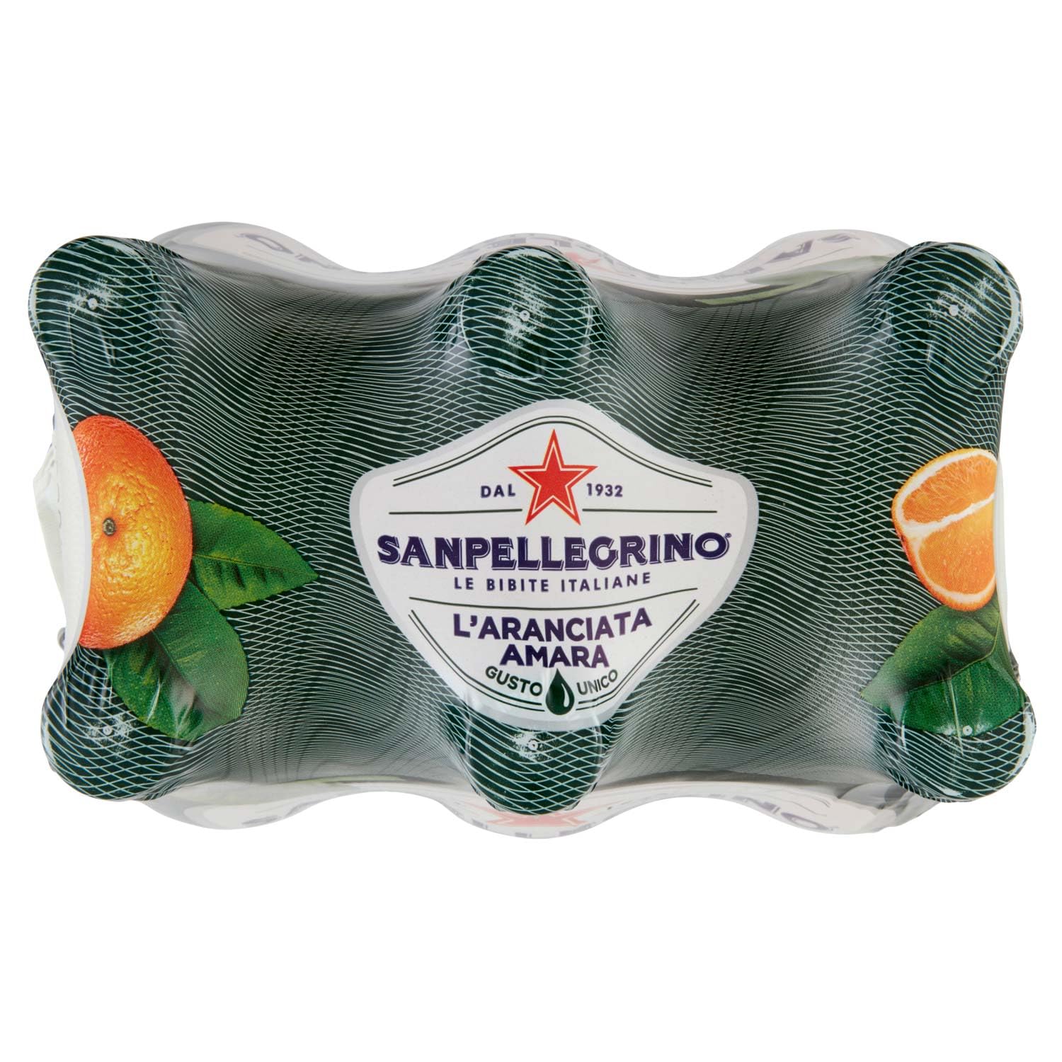 San Pellegrino - Bebida italiana amarga de naranja de Sevilla, 1,25 l, contiene un 20% de naranja real, sin gluten