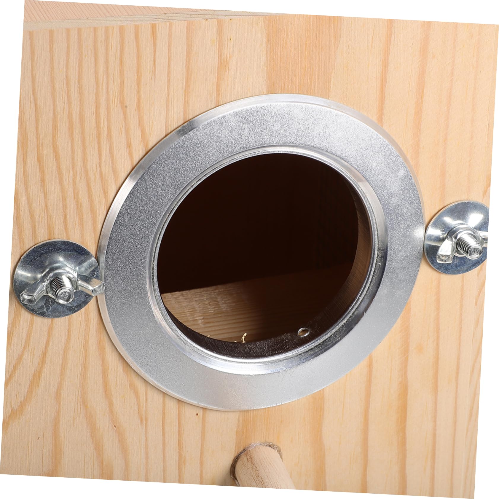 Cassa per Nidificazione Legno per Parakeet Casa Legno per Uccelli Nido per Uccelli Accessori per Allevamento