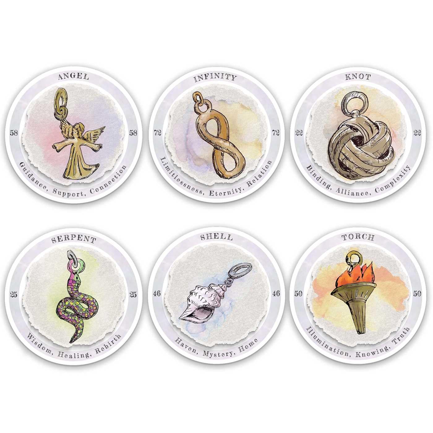 Wisdom of Charms Oracle Deck: Intuitive Connection and Symbolic Insight (66 Full-Color Cards and 164-Page Full-Color Guidebook)