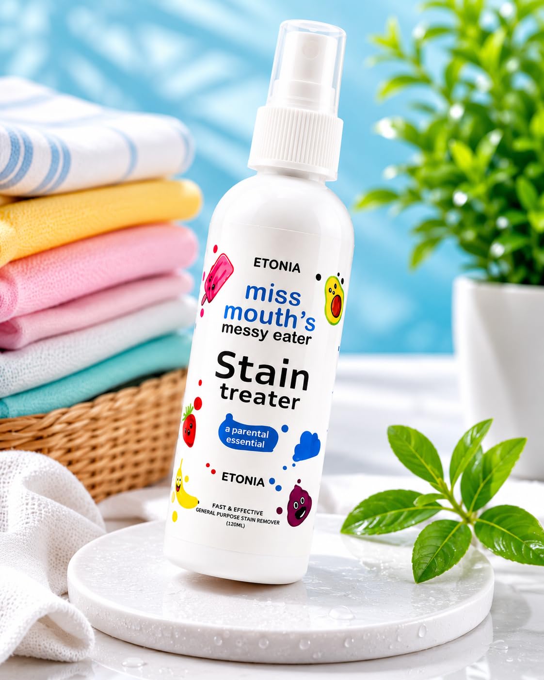 Stain Treater Spray Fabric Cleaner for Clothes Underwear Carpets Linens and Laundry Spot Cleaning Solution for Grease and Daily Fabric Care 120ML(Pack 1)-image-21
