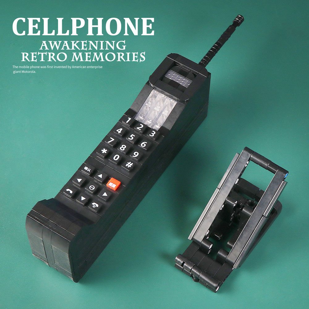 Ulanlan Phonograph Building Kit - 582 Piece Adult Building Set For Cool Home Decor