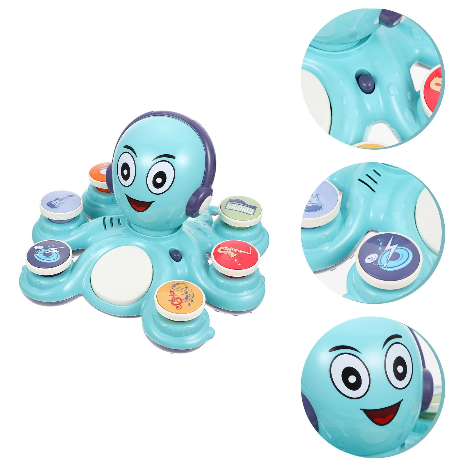 Juguete Eléctrico de Plástico Azul Musical para Niños