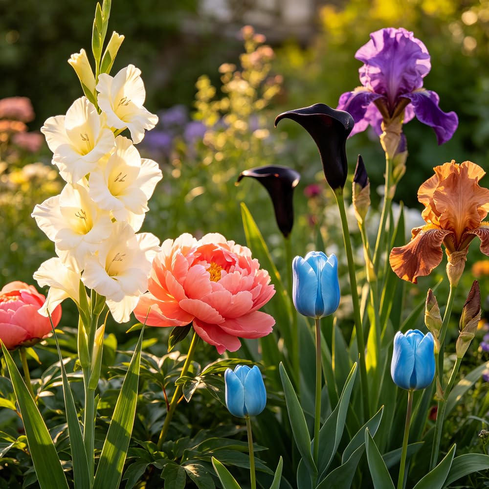 FioriBulbi multicolore - giardino ufficio balcone primavera copertura 50Bulbi