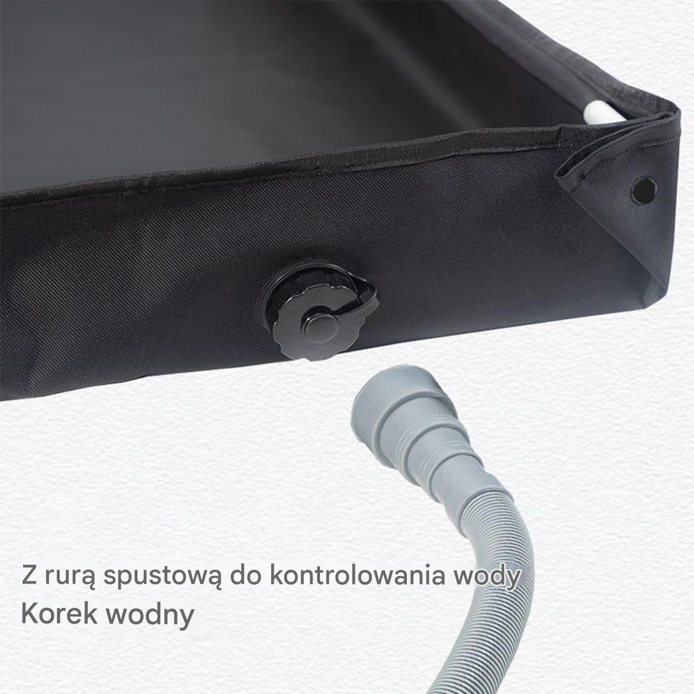 Brodzik Prysznicowy Campingowy | Sk?adana Podstawa Prysznica Kempingowego - Sk?adane Wielofunkcyjne Przeno?ne Wiadro Do Obóz Podró? Pla?a
