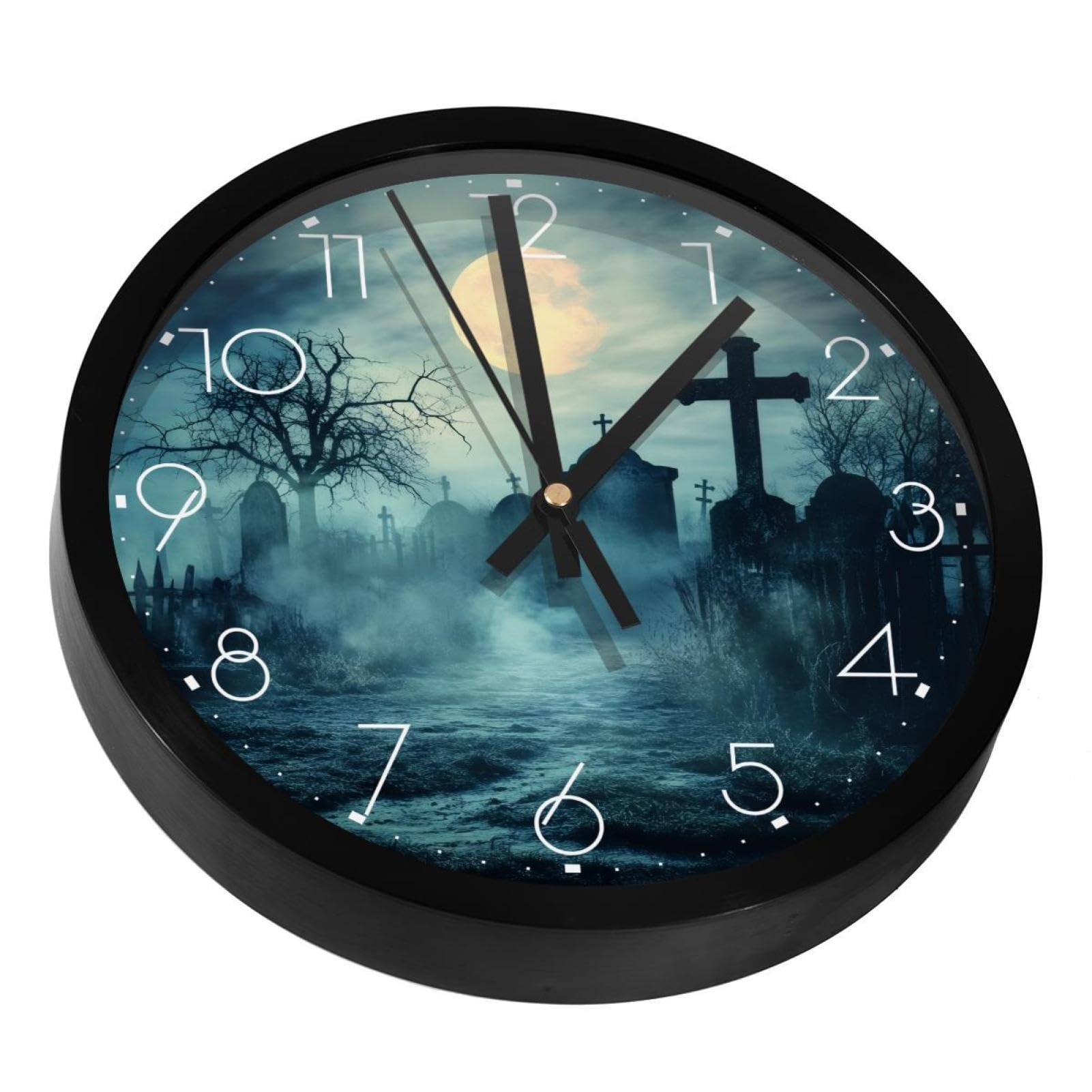 Horloge de cuisine Halloween pour personnaliser votre décoration murale de maison