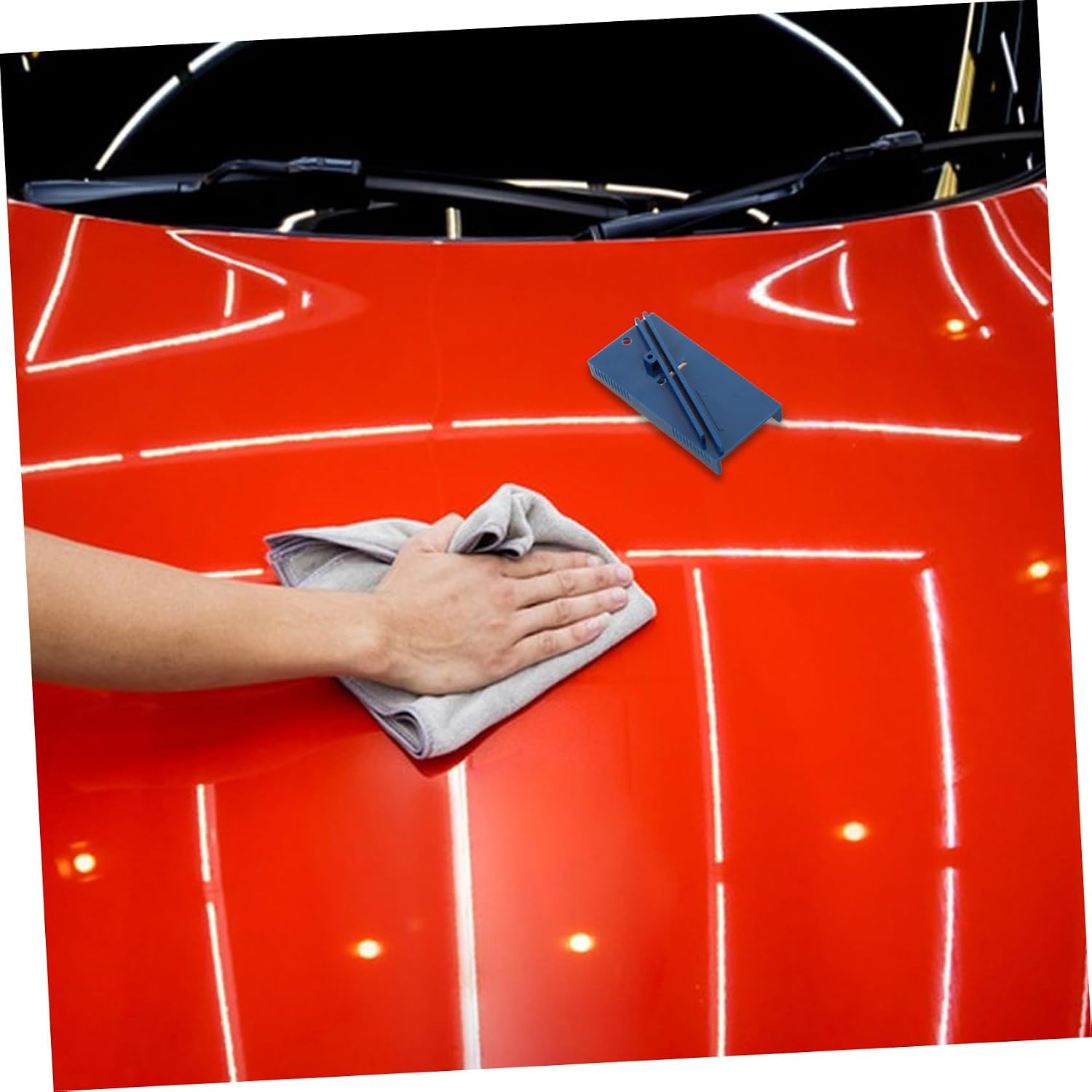 Ciieeo 3pcs Car Detailing Tools Set Plastic Scraper and Smoothing Edge Sharpener for Window Tint Vinyl Wrap and Surface Trimming