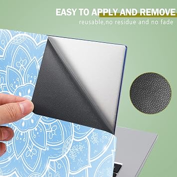 11.6 13 13.3 14 15 15.6 inches Netbook Laptop Skin Sticker Decal Reusable Protector Cover Case for Laptop Notebook chromebook (W-NEK-27)