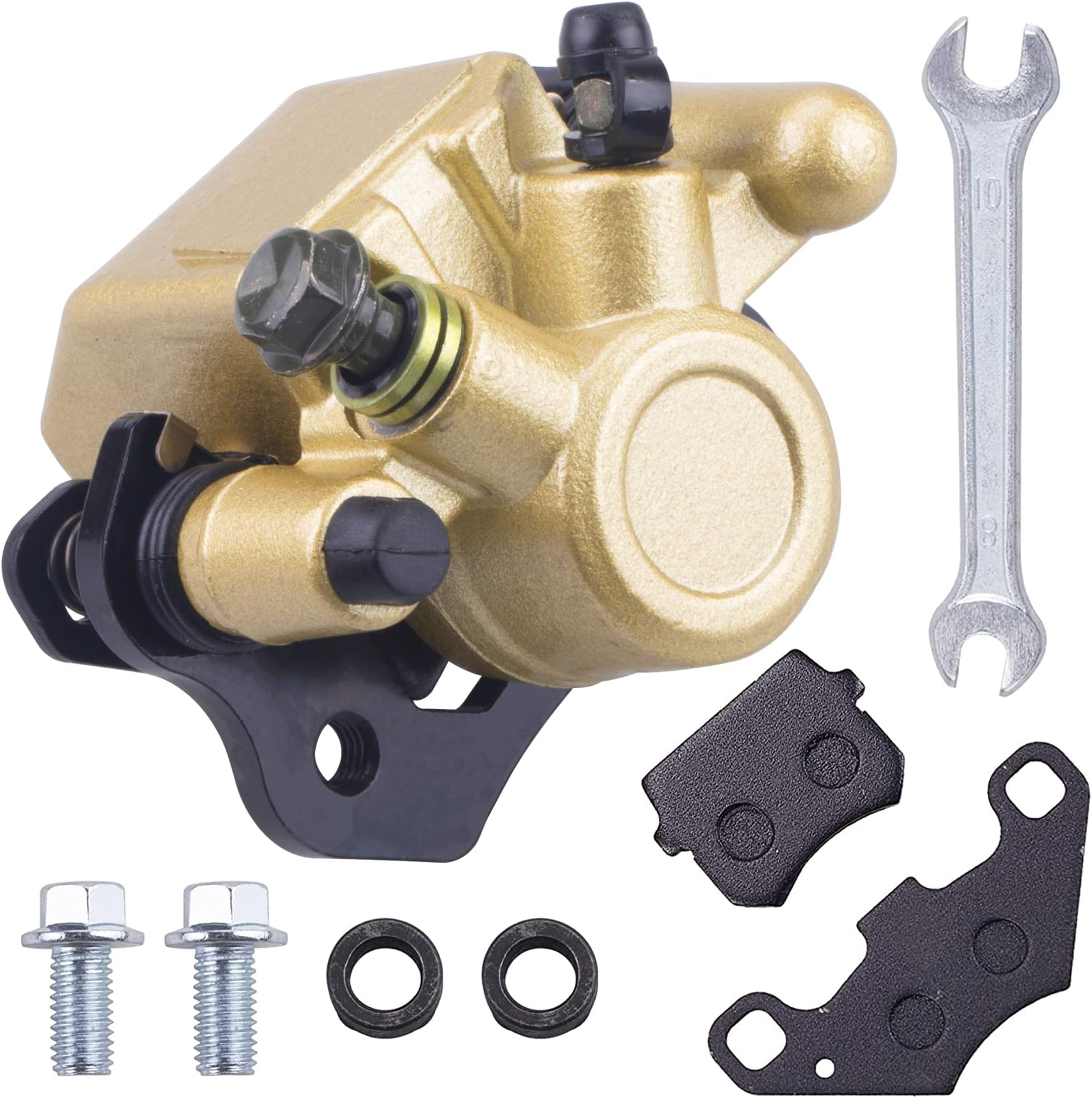 Brake Caliper 110cc 125cc 200cc 250cc 196cc 150cc 6.5HP CTieoleman kt196 yerf dog gx150 Kandi Baja RTK200 Go Kart RTK200Dune Buggy Taotao Roketa Sunl Kazuma Chinese ATV Quad Golden