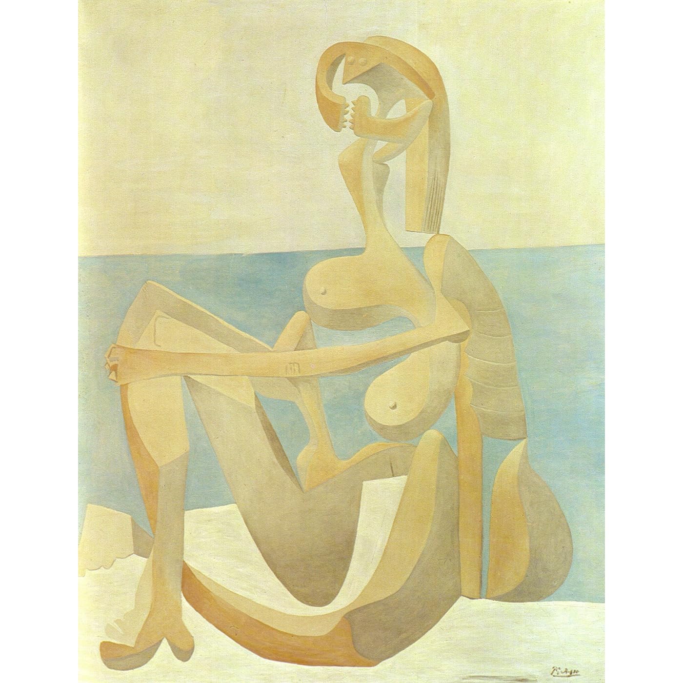Toile baignoire assise de qualité musée éditée par ARTICULOZY