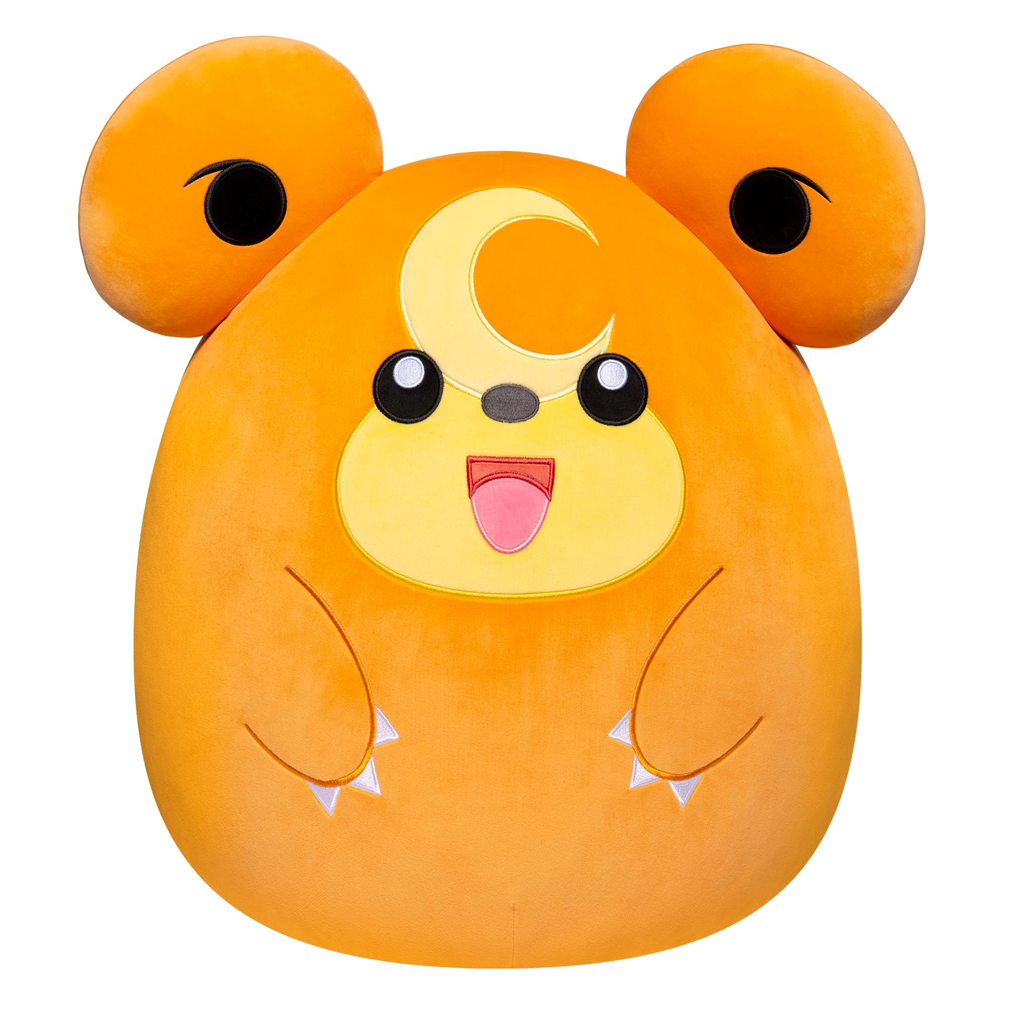 Squishmallows Original Pokémon 14-Inch Teddiursa - Add Teddiursa to your Squad, Ultrasoft Stuffed Animal Medium, Official Kelly Toy Plush