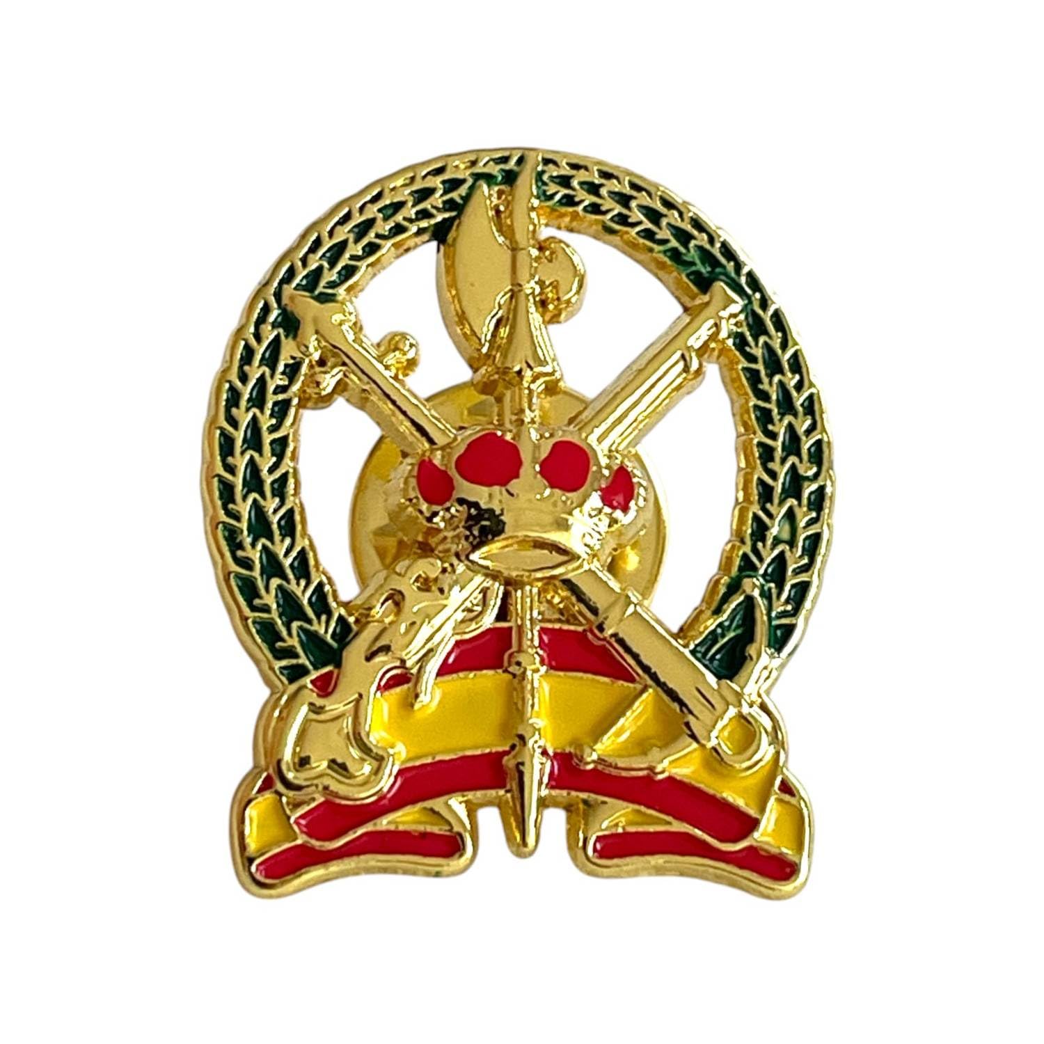Pin Insignia La Legión Española Aleación Zamak Esmaltada 2,5x2 cm Cierre Mariposa