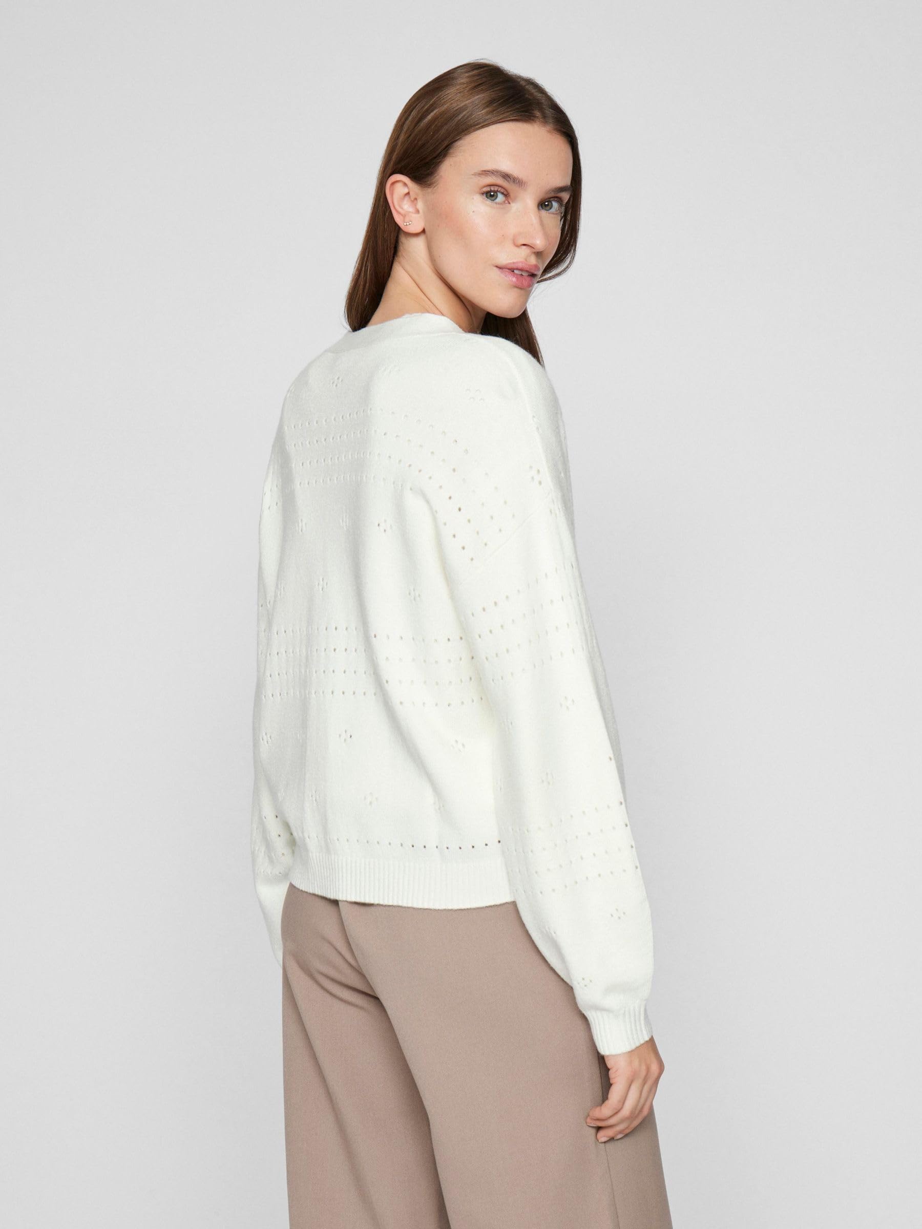 Vila Female Strickjacke VIRIL V-Ausschnitt