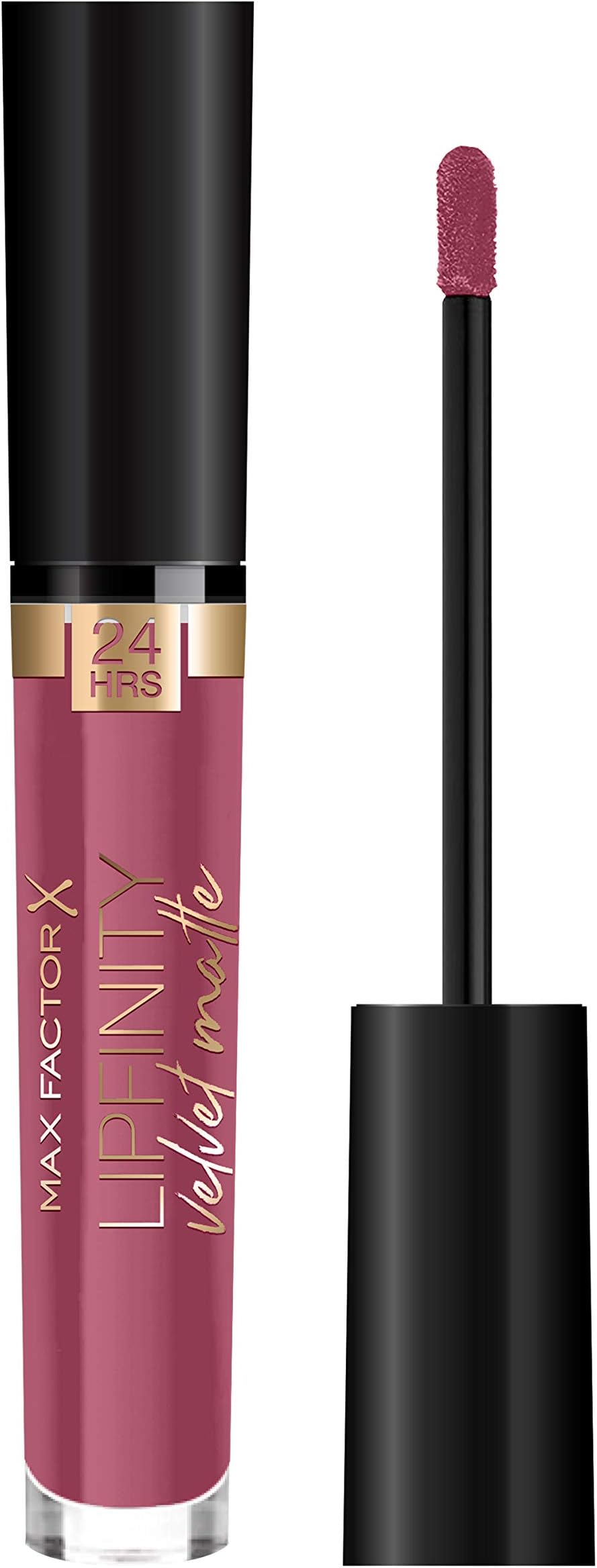 Max Factor Lipfinity Velvet Matte Lipstick, Matte Merlot - 3.5 ml