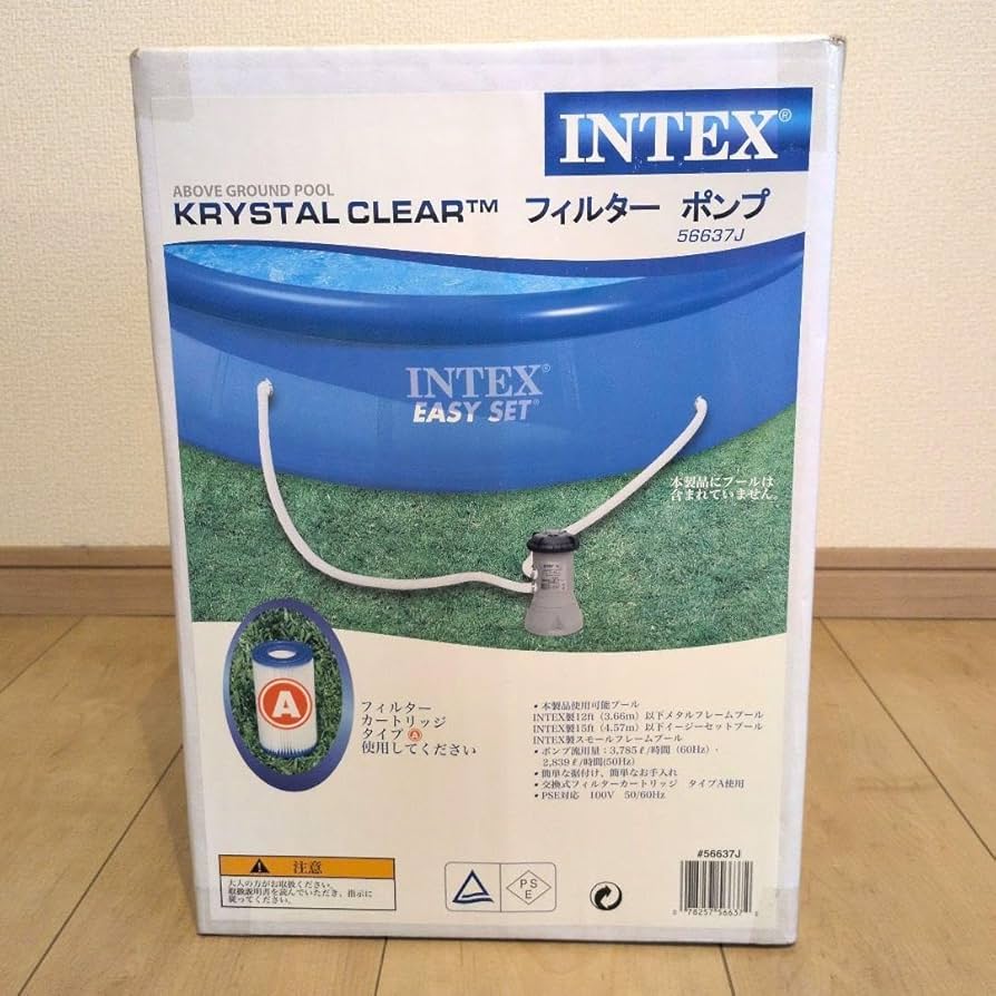 INTEX Krystal Clear フィルターポンプ AGPプール用 楽天市場】【INTEX】インテックス 2500Gph クリスタル クリア
