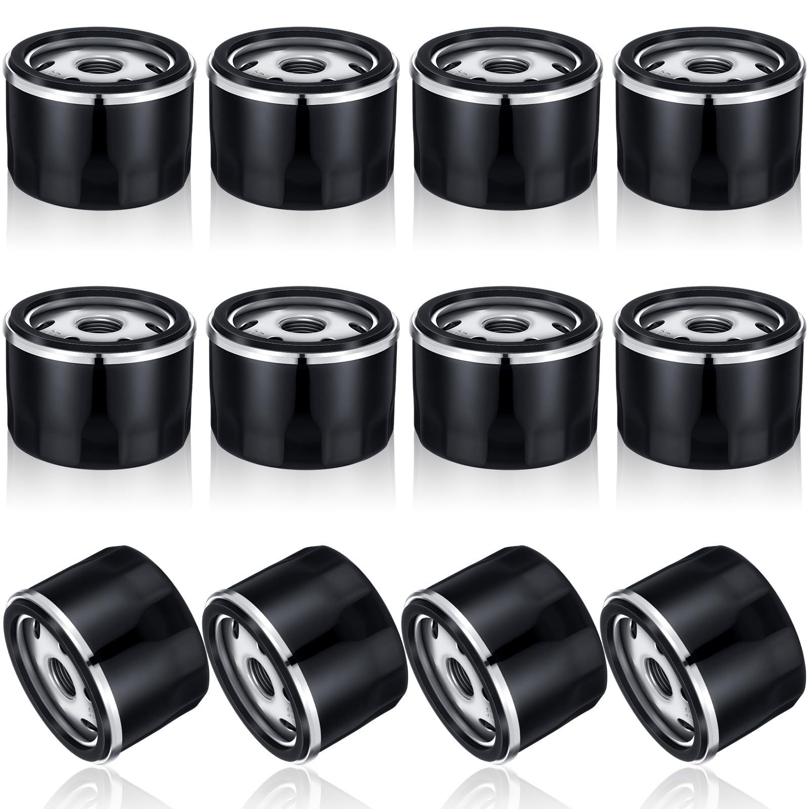 Gisafai 12 Pcs 492932S Oil Filters Compatible with AM125424 49065-7007 49065-0721, 492932, 492932S, 492056, 695396, 696854 Lawn Mower GY20577