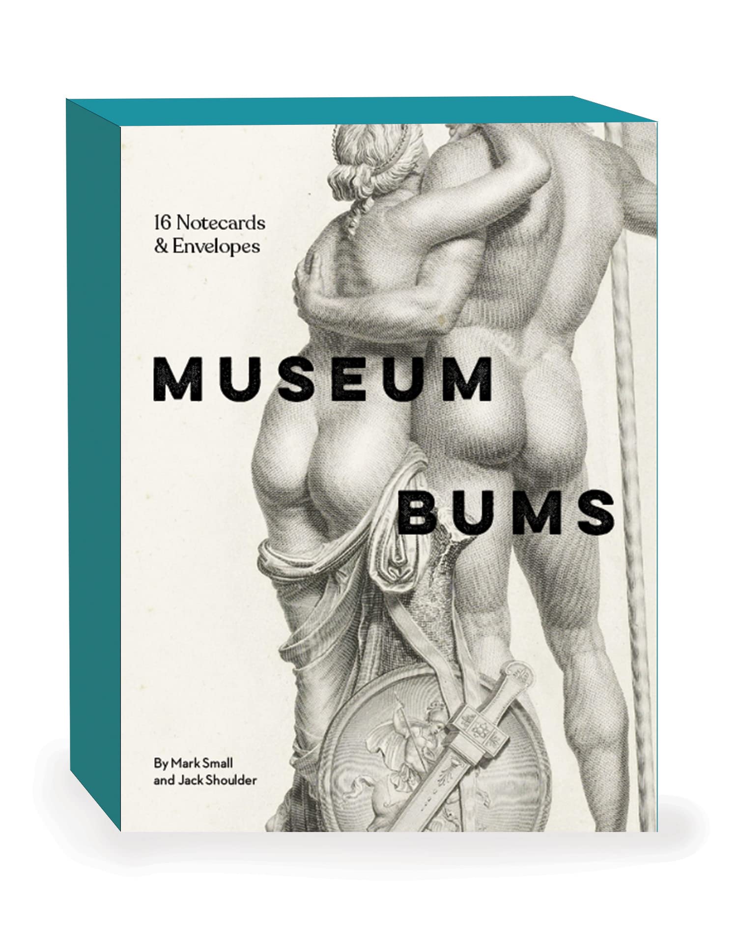 Museum Bums Notecards: 16 Notecards & Envelopes