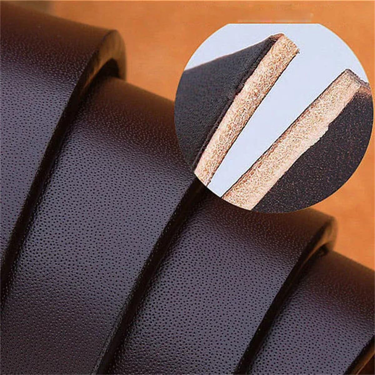 Herrengürtel 100% Echtes Leder Designer Luxusgürtel Modischer Vintage-Rindsleder-Jeansgürtel Mit Dornschließe